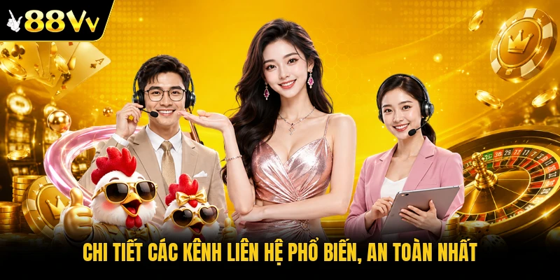 Chi tiết các kênh liên hệ phổ biến, an toàn nhất