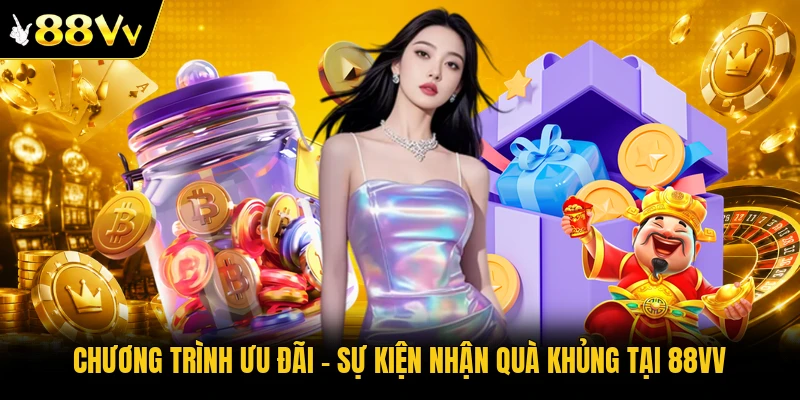 Chương Trình Ưu Đãi - Sự Kiện Nhận Quà Khủng Tại 88VV
