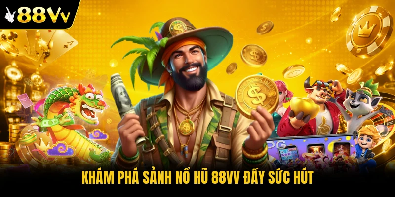 Khám phá sảnh nổ hũ 88VV đầy sức hút