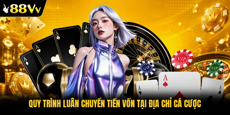 Quy trình luân chuyển tiền vốn tại địa chỉ cá cược